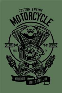 Custom Engine Motorcycle