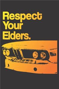 Notebook for car auto mechanic tuner and racer elders fire