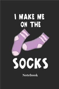 I Make Me on the Socks Notebook