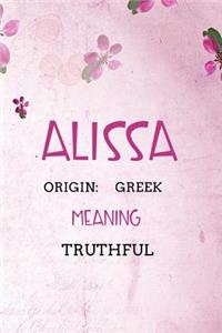 Alissa Greek Truthful