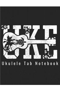 Ukulele Tab Notebook - UKE