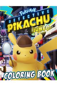 Pokemon Detective Pikachu Coloring Book