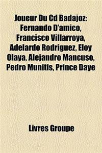 Joueur Du CD Badajoz