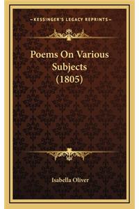 Poems On Various Subjects (1805)
