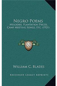 Negro Poems