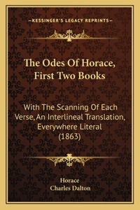 The Odes Of Horace, First Two Books