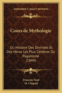 Cours de Mythologie