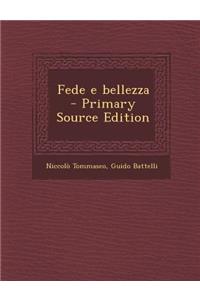 Fede E Bellezza (Primary Source)