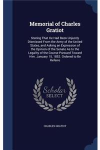 Memorial of Charles Gratiot