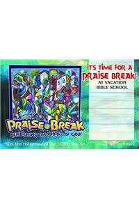 Vacation Bible School (Vbs) 2014 Praise Break Outdoor Banner