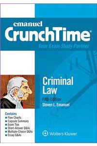 Emanuel Crunchtime for Criminal Law