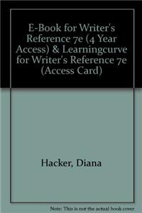 E-Book for Writer's Reference 7e (4 Year Access) & Learningcurve for Writer's Reference 7e (Access Card)