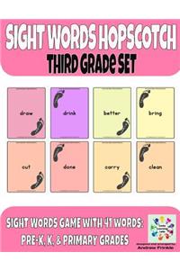 Sight Words Hopscotch Third Grade Set
