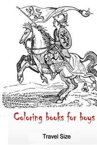 Coloring books for boys
