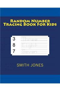 Random Number Tracing Book For Kids