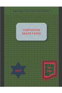 Graph Paper Notebook 8.5 x 11 IN, 150 sheets