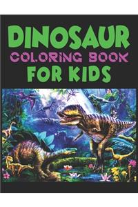 Dinosaur Coloring Book For Kids