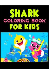 Shark Coloring Book For kids