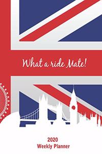 2020 Friendship Weekly Planner dated with to do notes