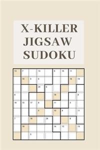 X-Killer Jigsaw Sudoku