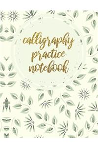 calligraphy practice notebook