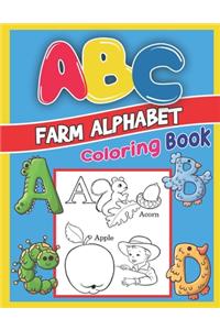 ABC Farm Alphabet Coloring Book