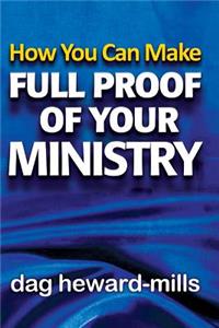 How You Can Make Full Proof Of Your Ministry