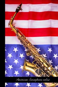 american saxophone notes