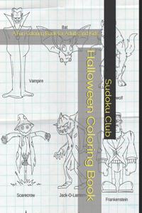 Halloween Coloring Book