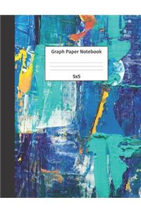 Graph Paper Notebook 5x5