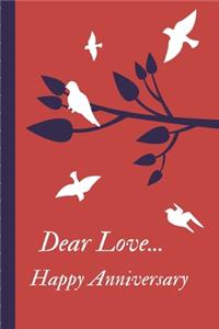 Dear Love Happy Anniversary