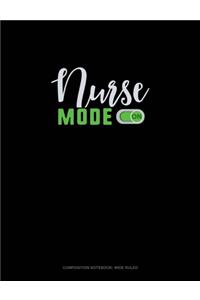 Nurse Mode On
