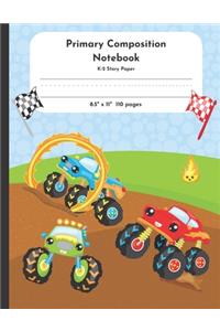 Primary Composition Notebook K-2 Story Paper 8.5