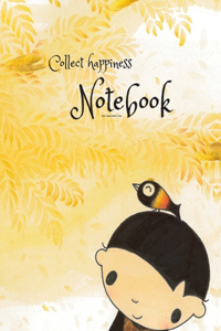 Collect happiness notebook for handwriting ( Volume 8)(8.5*11) (100 pages): Collect happiness and make the world a better place.