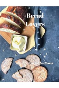Bread Lovers Journal Notebook