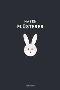 Hasen Flüsterer Notizbuch