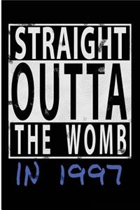 Straight Outta The Womb in 1997