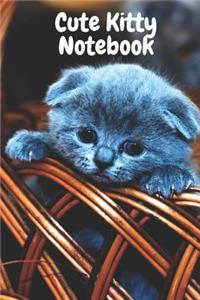 Cute Kitty Notebook