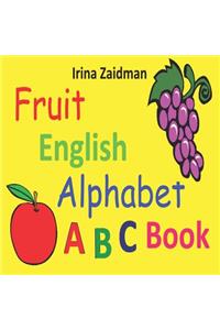 Fruit English Alphabet ABC Book