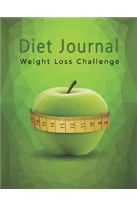 Diet Journal Weight Loss Challenge