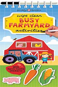 WIPE CLEAN BUSY FARMYARD