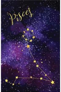 Bullet Journal Zodiac Sign Pisces Constellation