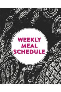 Weekly Meal Schedule