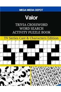 Valor Trivia Crossword Word Search Activity Puzzle Book