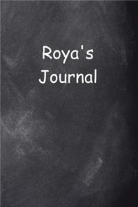 Roya Personalized Name Journal Custom Name Gift Idea Roya
