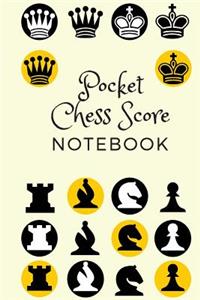 Pocket Chess Score Notebook