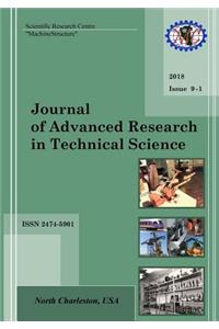 Journal of Advanced Research in Technical Science. Issue 9-1