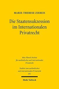 Die Staatensukzession im Internationalen Privatrecht