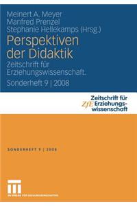 Perspektiven Der Didaktik: Zeitschrift Für Erziehungswissenschaft. Sonderheft 9 2008