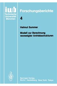 Modell zur Berechnung verzweigter Antriebsstrukturen